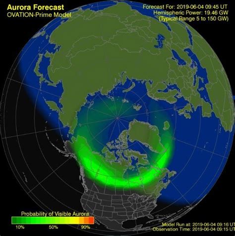 aurora borealis vorhersage